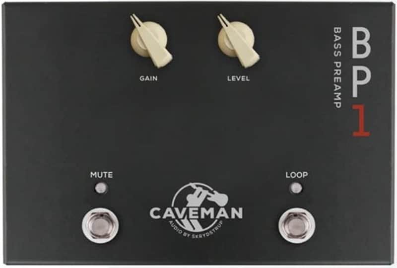 Caveman Audio BP1 Bass Preamp Pedal 2023 - Black image 1