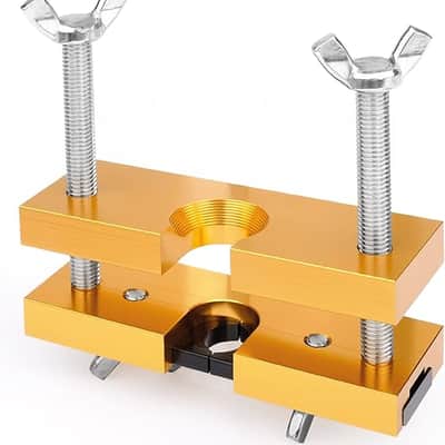 Trumpet Mouthpiece Remover Adjustable Mouthpiece Puller Tool for Brass Wind Instruments Trumpet Trombone Horn (Gold) image 1