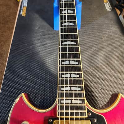 Yamaha SG-1000 | 1982 | Cherry Sunburst (Upgraded Tim Shaw Pickups) image 12