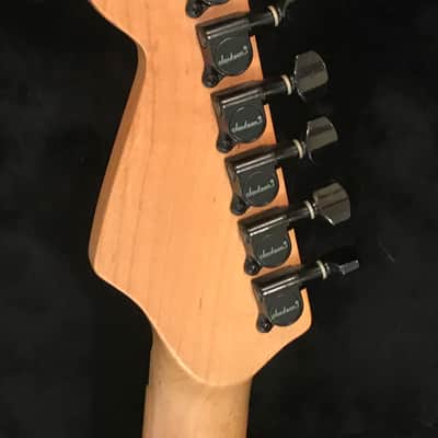Jackson Custom Shop 1998 1-Piece Solid Flame Maple Body, Strat Headstock image 4