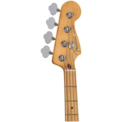 Fender Player II Modified Active Jazz Electric Bass, Maple Fingerboard (with Gig Bag), Electric Blue image 7
