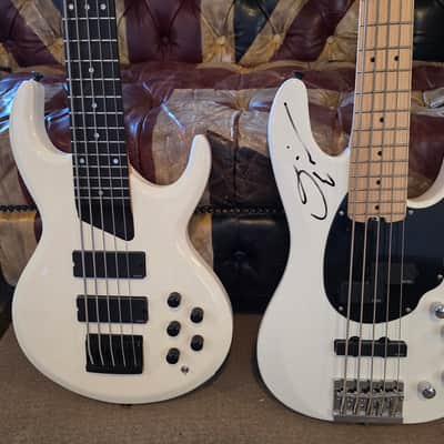 David Ellefson MEGADETH personal Masterbuilt Italian Custom Shop Boutique Luthier 5-String Jazz Bass Guitar Master Built EMG ex-Artist owned by Dave Ellefson ITALY image 4