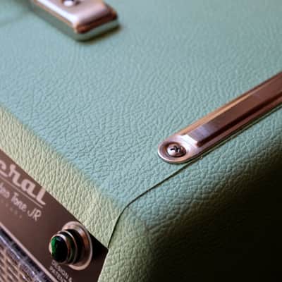 INCREDEBLE!!!!GVT Vibro Tone JR Handwired NOS Guitar amplifier blackface 1964 / Surf Green Vibro champ AA764 image 8