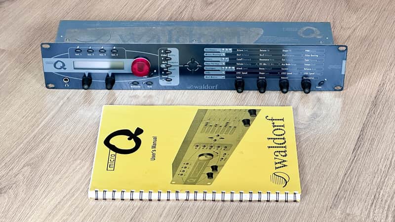 Waldorf Micro Q Rack Synth // Beautiful 90s Powerhouse image 1