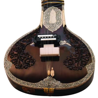 Kanai Lal Professional Electric Travel Sitar image 5