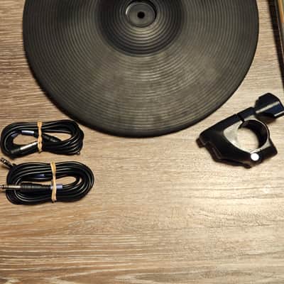 Roland CY-13R Ride Cymbal Pad w/ Boom Arm, Clamp & Cables – V-Drums image 5