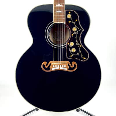 2012 Gibson SJ-200 Standard - Super Jumbo Electro Acoustic – Ebony image 3