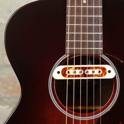 GUILD CUSTOM SHOP GSR Special Run 2022 - M20E Special Ruby Red Metallic with DeArmond soundhole pickup image 9
