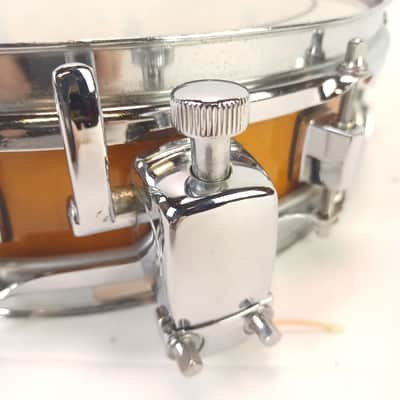 Pearl 3x13"Maple-Shell Piccolo Snare Drum 8Lug Vintage90s Lever-Throw-Off Effect image 4