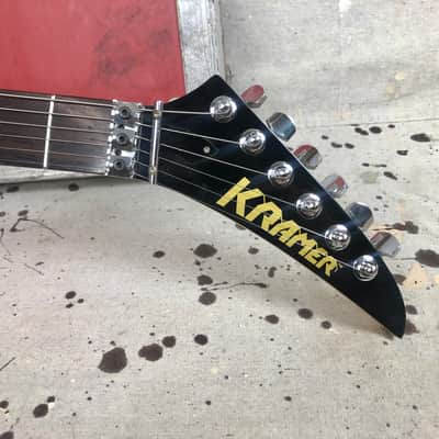 1980's Kramer Gorky Park  Guitar & Original Anvil Tour Case Memorabilia Vintage image 2