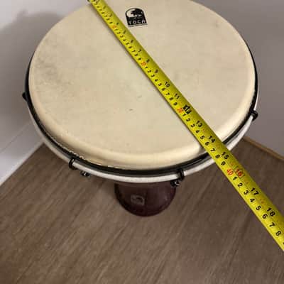 [USED] Toca Freestyle 14-Inch Djembe w/Hiking Gig Bag, Festival Carry image 4