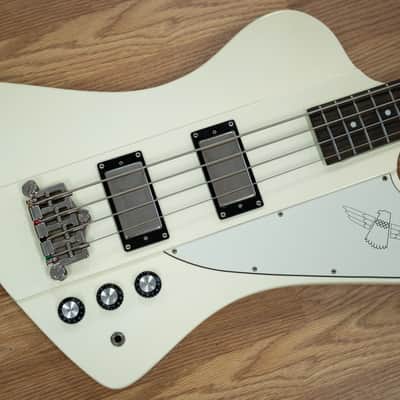 2010 Epiphone Thunderbird IV Limited Edition Custom Shop in Alpine White w/ Epiphone Case (Very Good) *Free Shipping* image 15