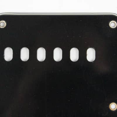Immagine 1986 Vintage Fender 1960 Reissue Stratocaster Tremolo Black Back COVER Strat USA 1980s Early Corona - 2