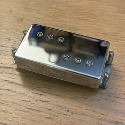 Fender Reissue Blank Chrome Wide Range Humbucker Bridge Neck Pickup 72 Telecaster Deluxe Tele Custom 8.4k image 3
