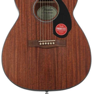 Fender CC-60S Concert Acoustic Guitar - Natural image 2