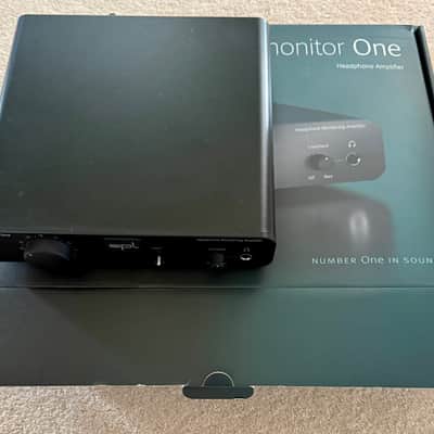 SPL Phonitor One Headphone Amplifier 2021 - Present - Black image 6