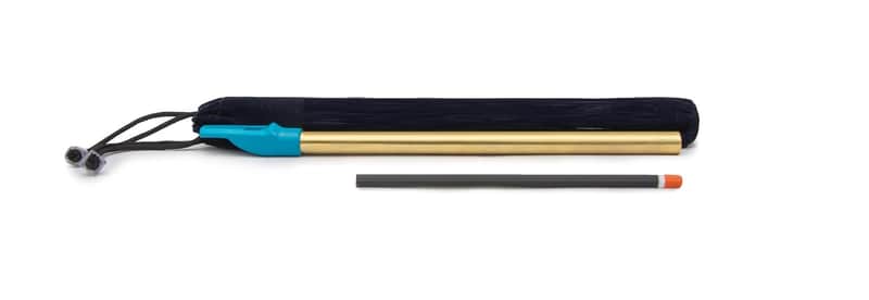 D Natural Flute | Tuned With Tanpura A=440Hz | Brass Flute + Velvet Cover image 1