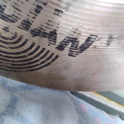 Sabian 21" HH Hand Hammered Raw Bell Dry Ride Cymbal 1996 - 2015 - Natural image 7