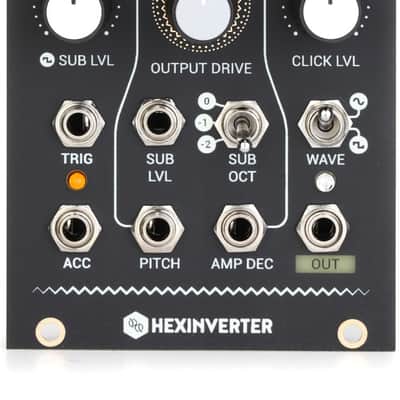 Erica Synths Hexinverter Mutant BD9 Eurorack Module - Édition Noire image 1