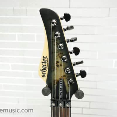 Schecter Reaper-6 FR S Sustainiac - Satin Charcoal Burst image 13