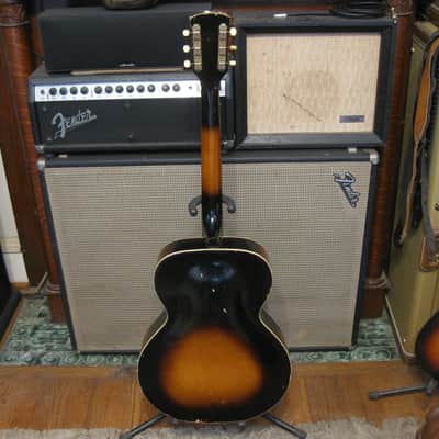 Nice Vintage Kay Archtop Acoustic Guitar Quality Guitar 1950s image 13