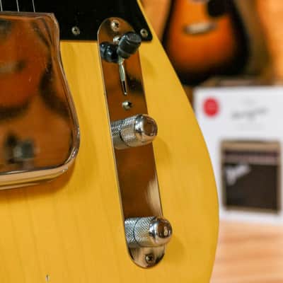 Fender Custom Shop Telecaster 1954 Journeyman Relic - Maple Fingerboard, Aged Nocaster Blonde image 5