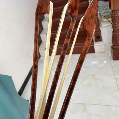 3pcs pocket-size Baroque Mini snakewood violin bow,Length: 17"1/4 image 5