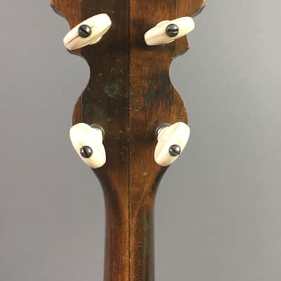 Vintage Gretsch Brooklyn NYC 4-String Broadkaster Irish Tenor Banjo Pre-War 1930s-40s Original Folk Americana image 7