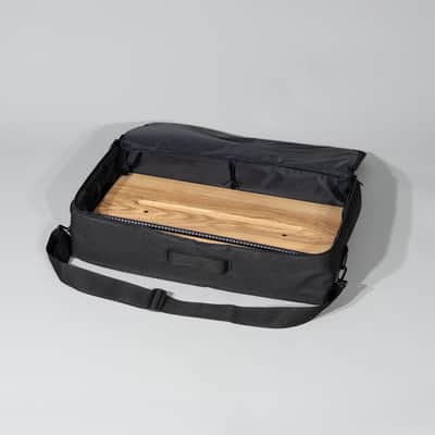Packard Pedal Boards 24" Custom Wooden Pedal Board with Gig Bag - Sea foam Green image 8