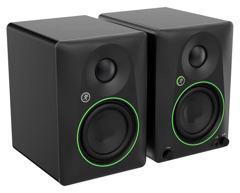 Mackie CR4.5 4.5" Powered Studio Monitors Speakers w/ Tone Control image 1