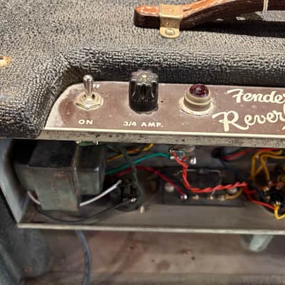 Fender Reverb Unit 6G15 Brown Panel - Players Grade image 5
