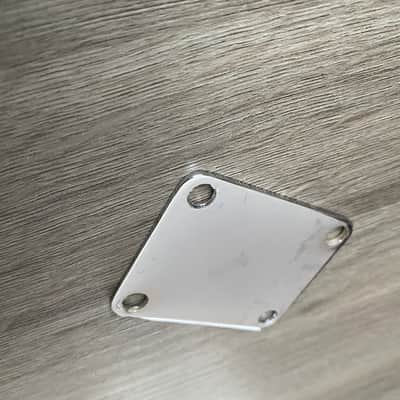Fender Masterbuilt Custom Shop Neck Plate Masterbuilder Cruz era 2000 Chrome image 15