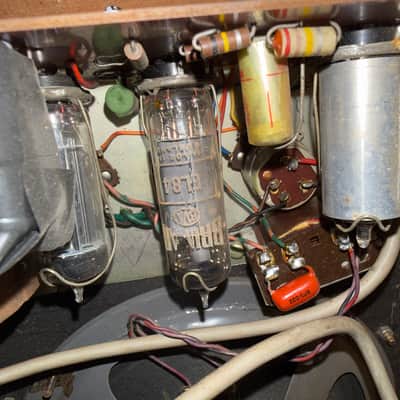 Selmer Little Giant 5-Watt 1x6" Guitar Combo Amp 1962 - Croc Skin image 16