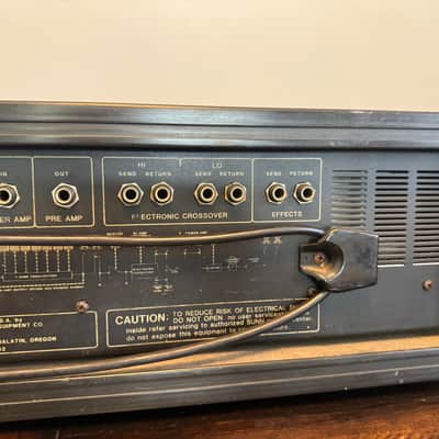 Sunn Coliseum-300 300-Watt Bass Amplifier Head 1980s - Black image 5