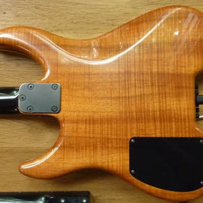 1980's STEINBERGER GM4T TransTrem Guitar in FLAMED HAWAIIAN KOA with Extra Newburgh Neck image 3