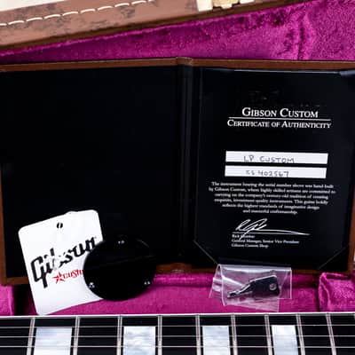 2014 Gibson Custom Shop Les Paul Custom Black Beauty Near-Mint w/ Case, COA, Tags image 19