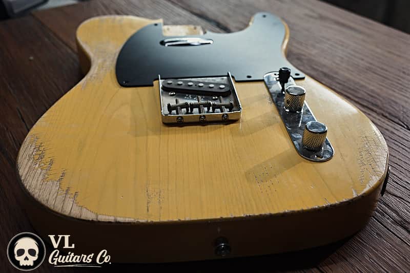 Immagine Telecaster Butterscotch Blackguard 52 Relic - 1