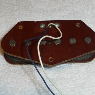 Vintage Mighty Mite 1970s Phenolic Pickup Similar to Eddie Van Halen's Frankenstein Pickup 14.0 K ohms Powerful Tele Hand Made image 3