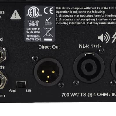 Bergantino Forte D 800 Watt Digital Bass Amplifier image 3