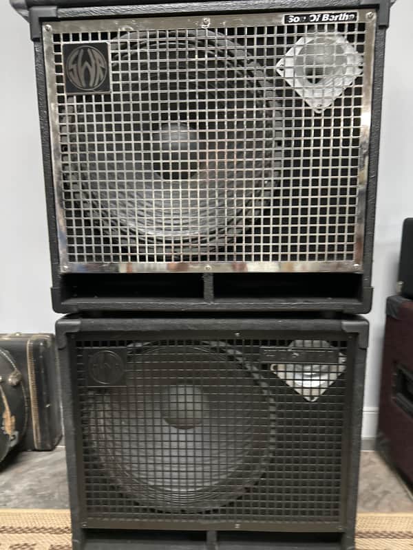 SWR Son of Bertha 115 BASS cabinet Early 2000S - Black image 1