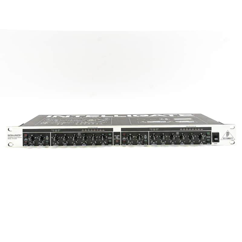 Behringer XR2000 Intelligate Expander Gate Ducker 2-Channel Rack Processor image 1