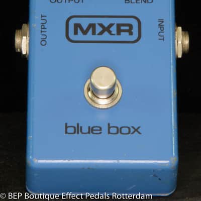 Vintage MXR Blue Box Block Logo 1977 s/n 3-008 140 as used by Jimmy Page, Rowland S Howard - Birthday Party image 8