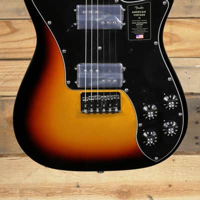 Fender American Vintage II 1975 Telecaster Deluxe Electric Guitar 3-Color Sunburst w/ Case image 2