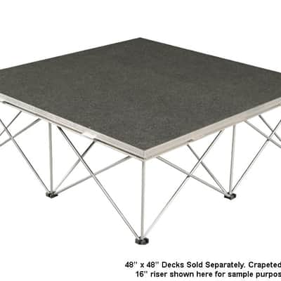 Show Solutions DD-484824R 24 Tall Collapsible Deck Riser, 48x48 image 2