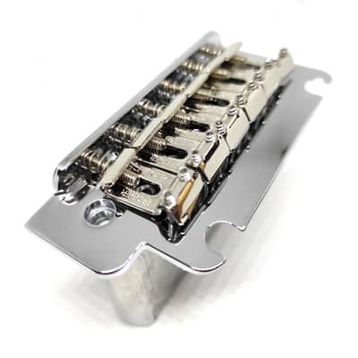 Fender® American standard Stratocaster Chrome Tremolo bridge assembly (two-point image 9
