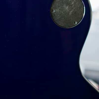 Gibson Les Paul Traditional Blueberry Burst Reverse Chevron Top 2018 image 8