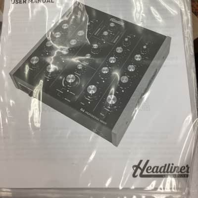 Headliner HL90120 R4 Professional 4-Channel Analog Rotary DJ Mixer image 2