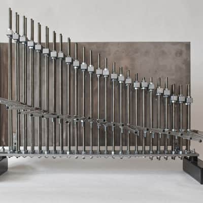 Discreet Archive Friction Idiophone Mark I (Cristal Baschet) 2025 - Stainless Steel and Aluminium image 1
