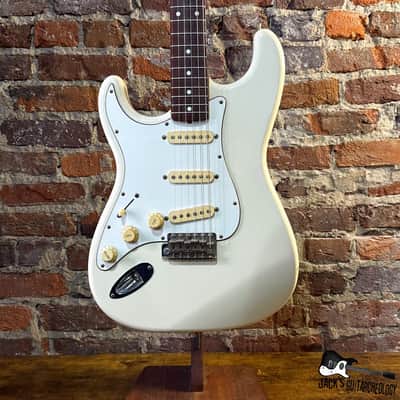 Fender Stratocaster Left-Handed *MIJ* Electric Guitar (1996 - Olympic White) image 1