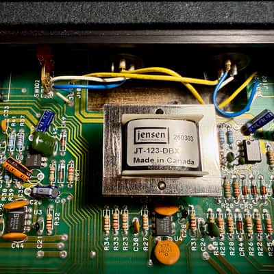DBX 160XT Vintage Compressor / Limiter – Fully Recapped PSU (Panasonic/Nichicon) & Upgraded Jensen JT-123-DBX Output Transformer image 5